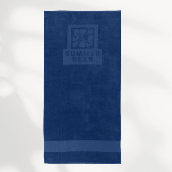 Beach towel 100 x 200 cm Blue