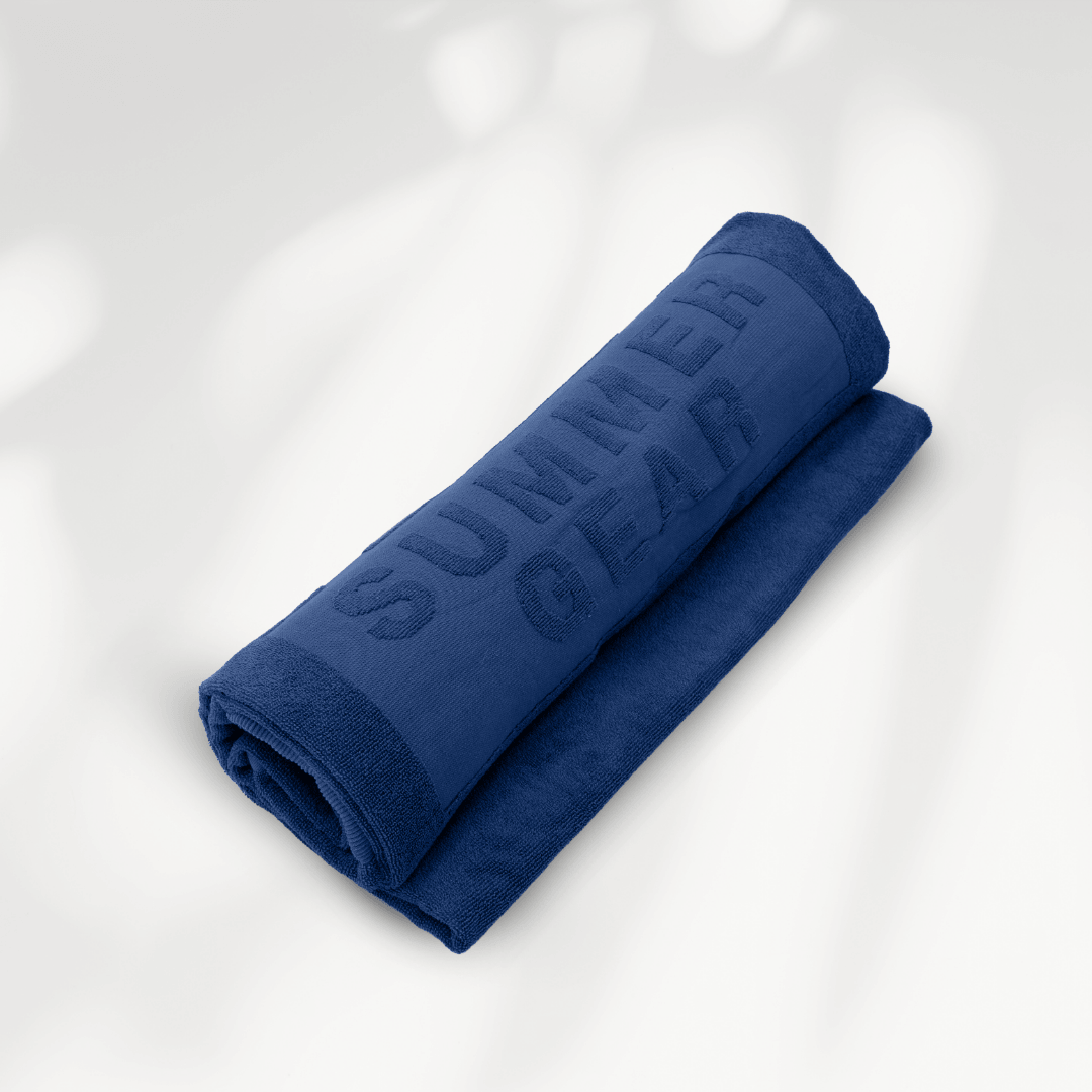 Beach towel 100 x 200 cm Blue