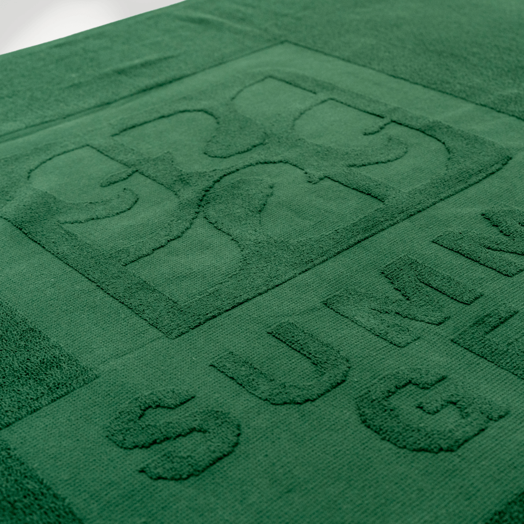 Beach towel 100 x 200 cm Green