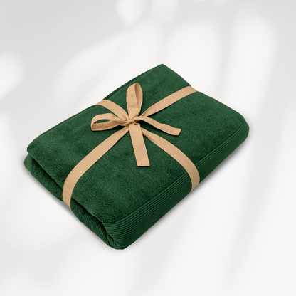 Beach towel 100 x 200 cm Green
