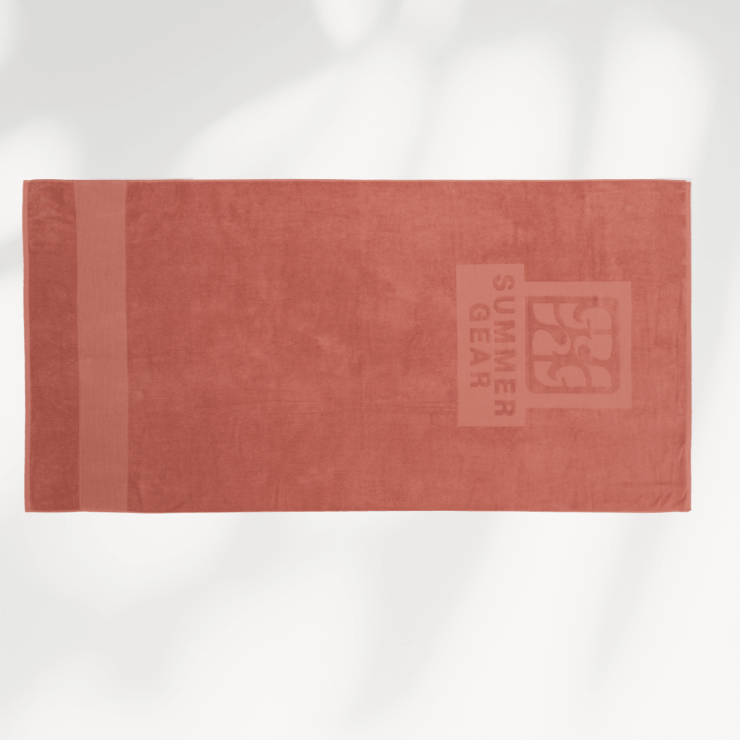 Beach towel 100 x 200 cm Pink