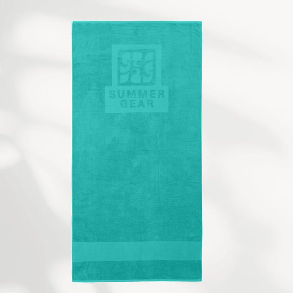 Beach towel 100 x 200 cm Turquoise