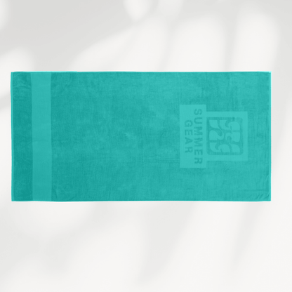 Beach towel 100 x 200 cm Turquoise