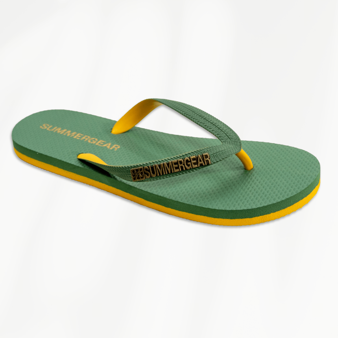Sunsteps Regular – Flip-Flops Green/Yellow