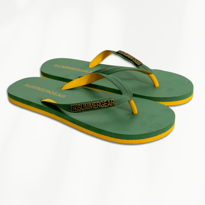 Sunsteps Regular – Flip-Flops Green/Yellow