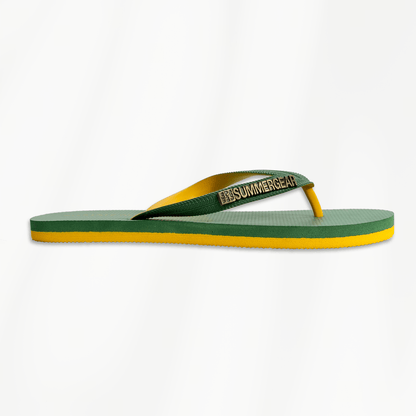 Sunsteps Regular – Flip-Flops Green/Yellow