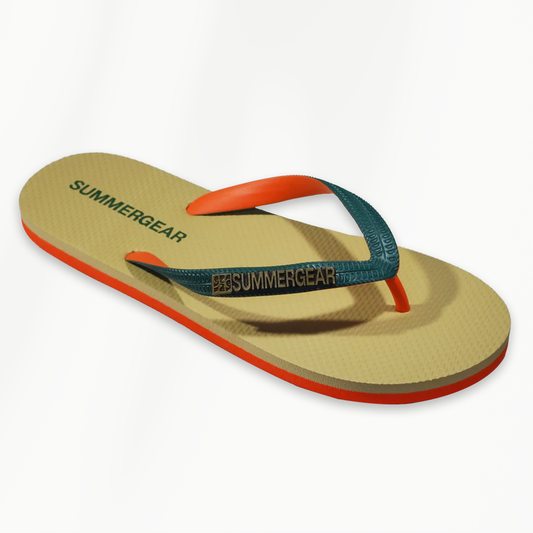 Sunsteps Regular – Flip-Flops Green/Orange