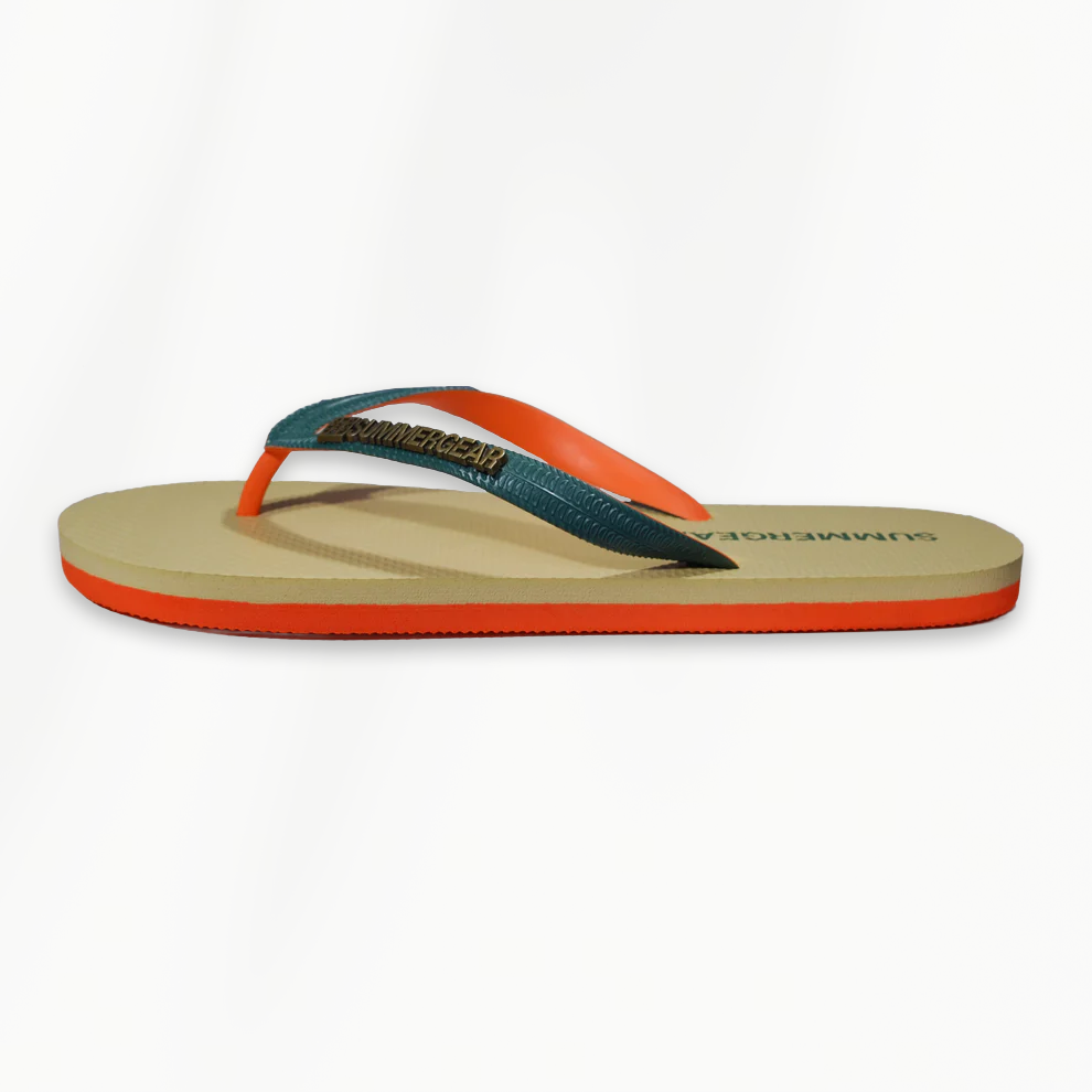 Sunsteps Regular – Flip-Flops Green/Orange