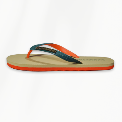 Sunsteps Regular – Flip-Flops Green/Orange