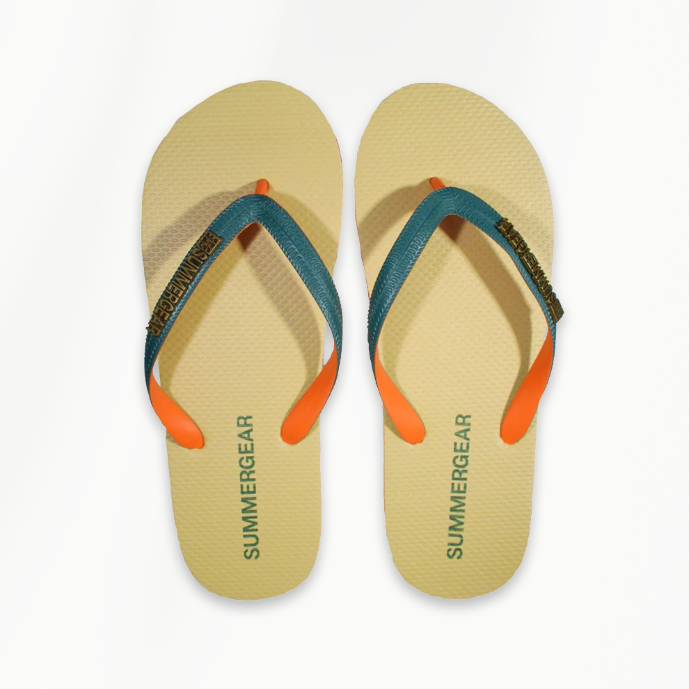 Sunsteps Regular – Flip-Flops Green/Orange