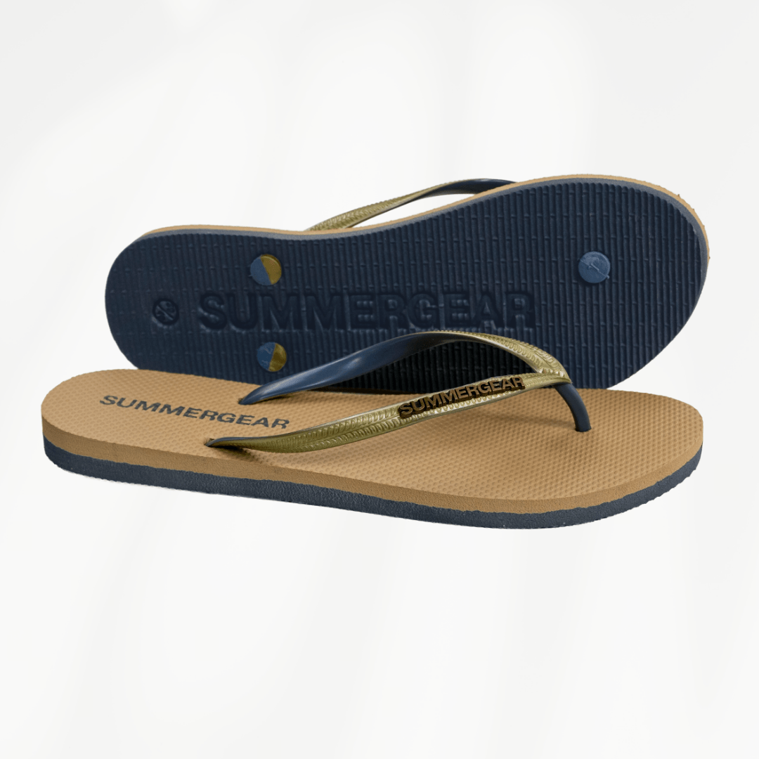 Sunsteps Slim Fit – Flip-Flops Gold/Grey