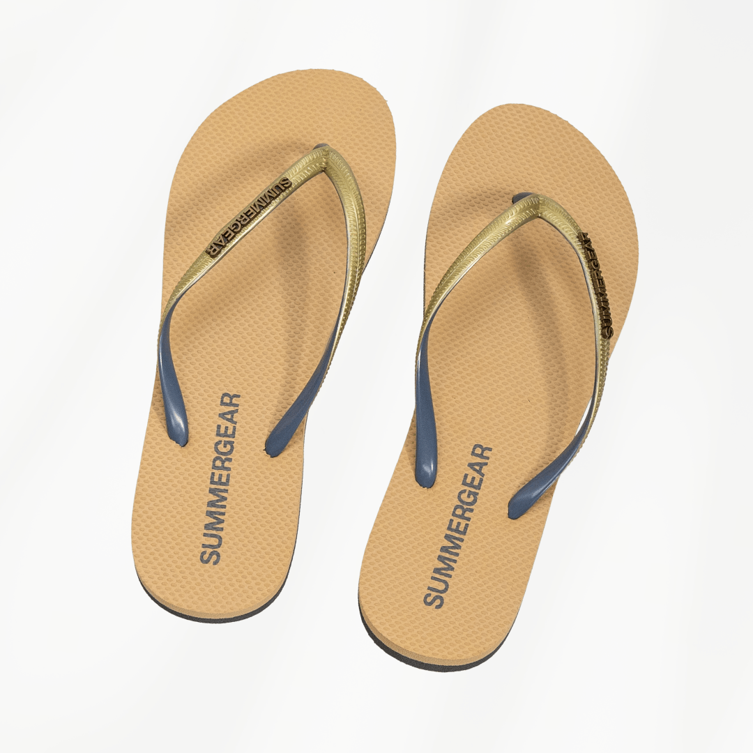 Sunsteps Slim Fit – Flip-Flops Gold/Grey